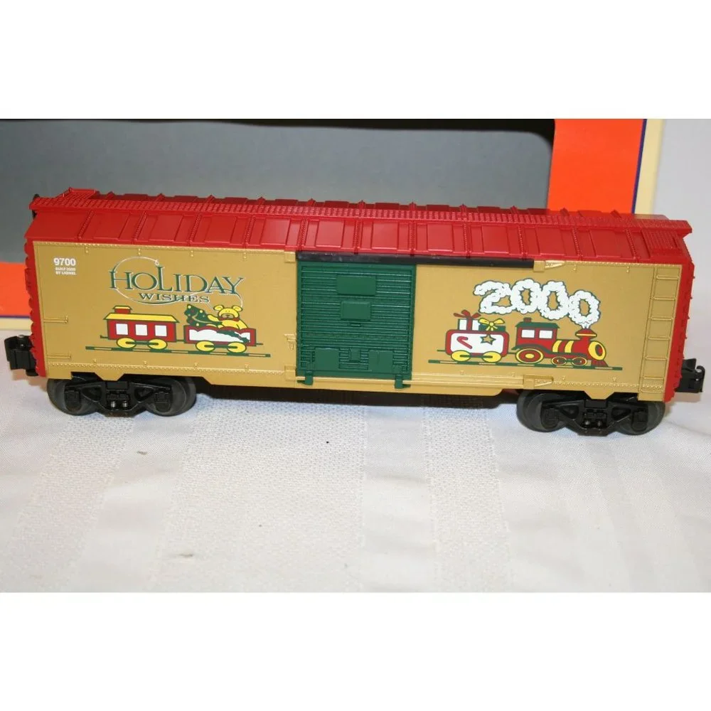 Lionel Train Christmas Holiday Wishes 2000 Box Car 6-26272